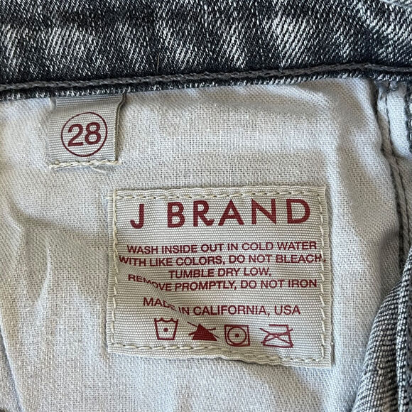 J Brand The Pencil Leg Grey Denim Jeans Low Rise Women's 28 - Irregular - Picture 7 of 7